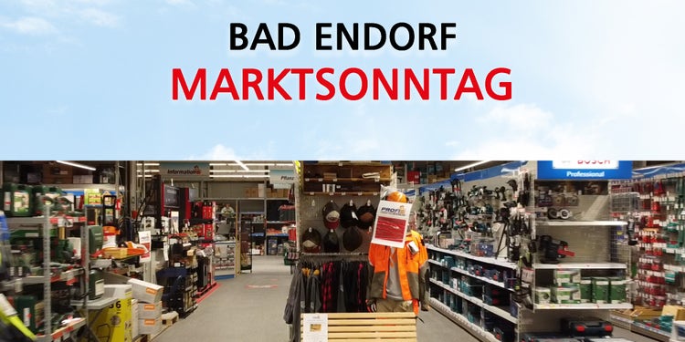 Foto mit Blick in die Werkzeugabteilung im EDER Profi-Baumarkt in Bad Endorf