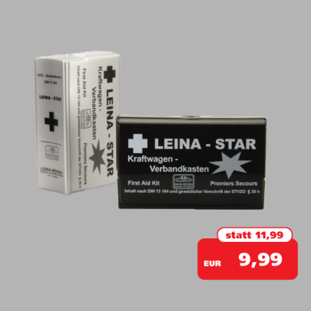 Abbildung eines KFZ Verbandskaste