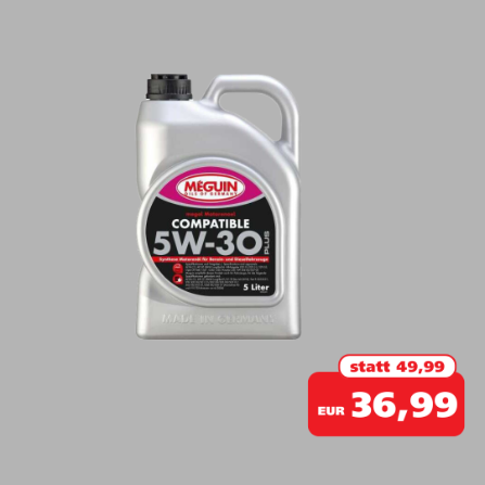 Abbildung Motorenöl Meguin 5 Liter