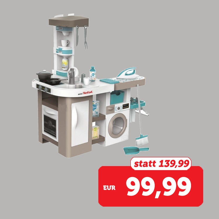 Abbildung Tefal Studio Küche mit Waschmaschine