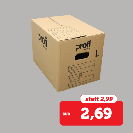 Abbildung Umzugskarton Profi L