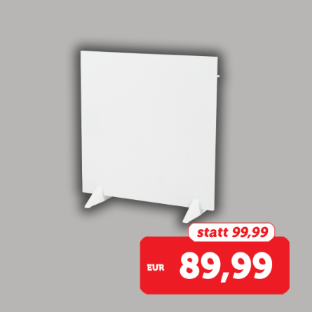 Abbildung Infrarotheizung E-Infrarot 425 mit Wi-Fi Steuerung