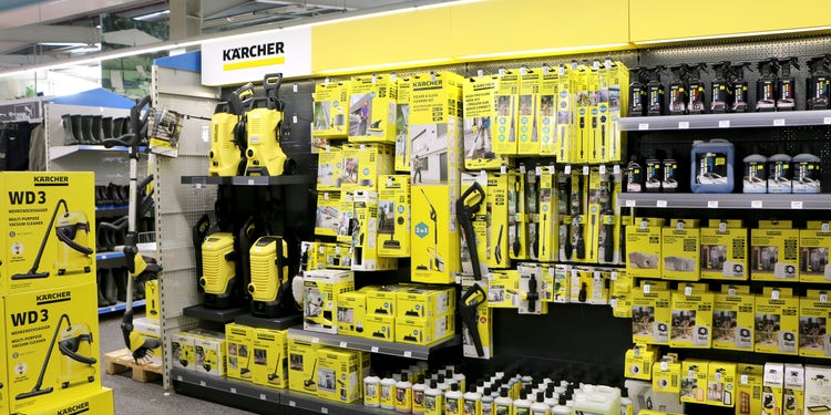 Kärchershop im EDER Profi-Baumarkt