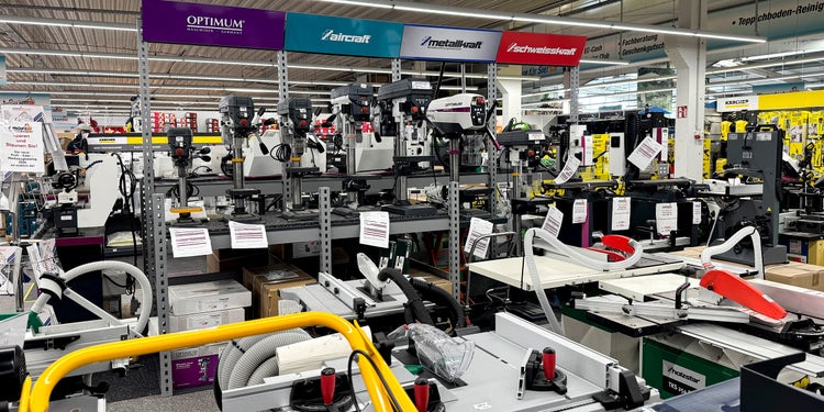 Profi-Werkzeug im EDER Profi-Baumarkt