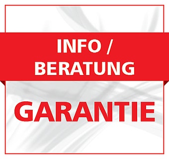 Grafik Info /Beratung Garantie