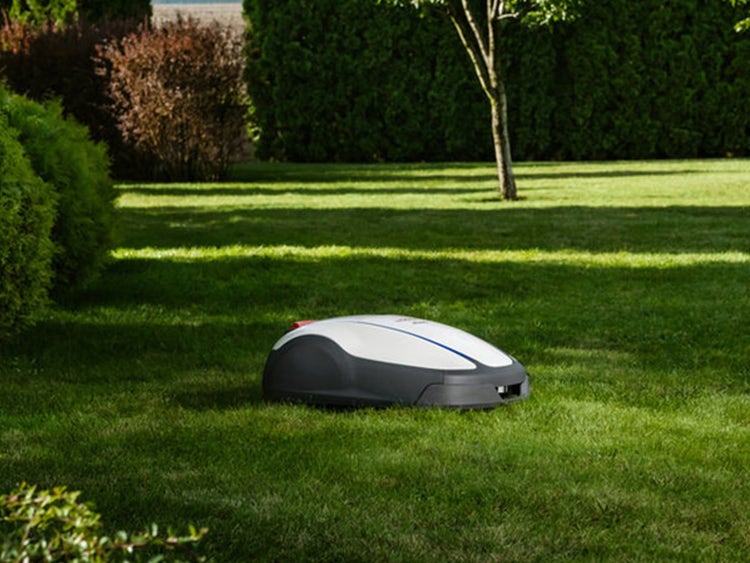 Abbildung eines Honda Miimo Mähroboters