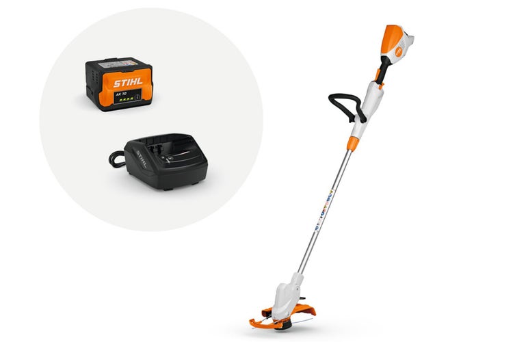 STIHL FSA 50 – Akku-Freischneider im Set mit Akku und Ladestation