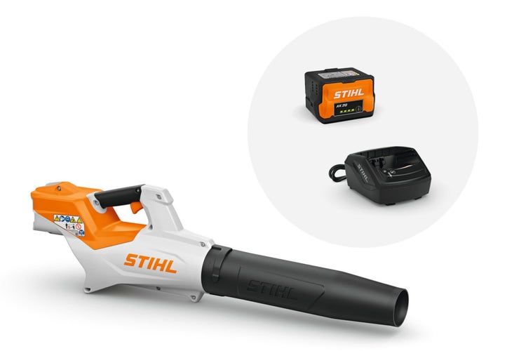 STIHL BGA 50 Akku- Laubbläser im Set mit Akku und Ladestation