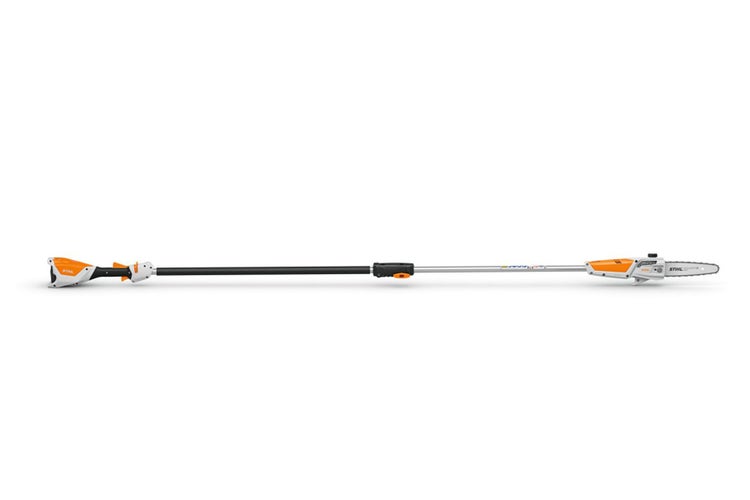 Seitenansicht STIHL HTA 50 Akku-Hochentaster