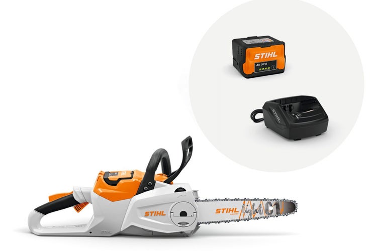 STIHL Kettensäge MSA 80 C-B im Set mit Akku und Ladestation