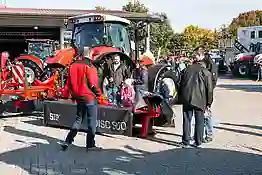 Traktor Bild von der Kirchweih Ausstellung 